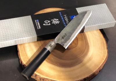 Couteau artisanal Japonais Haiku Kurouchi 21 cm Chef