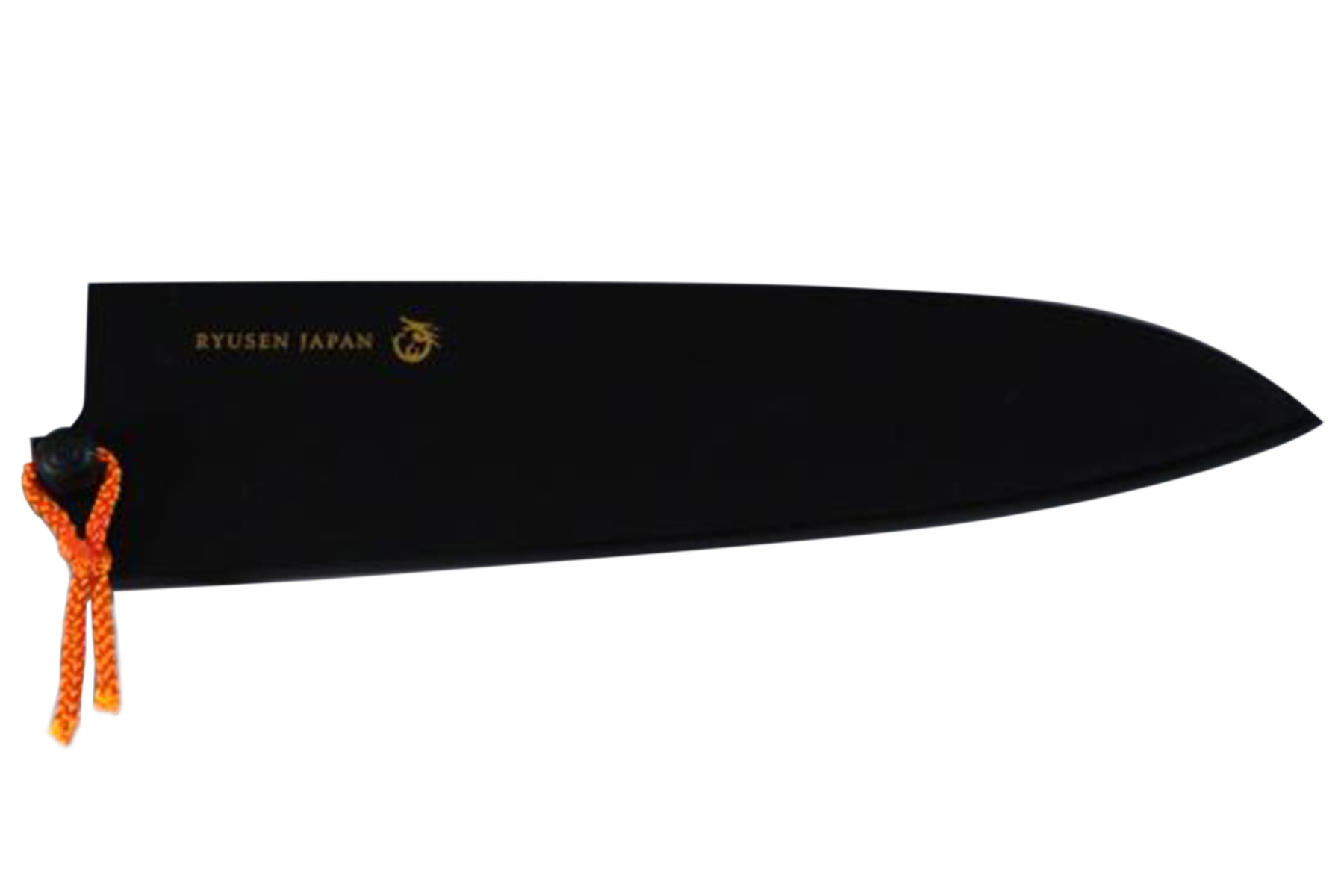 Saya Ryusen en bois noir pour couteau japonais gyuto 15 cm