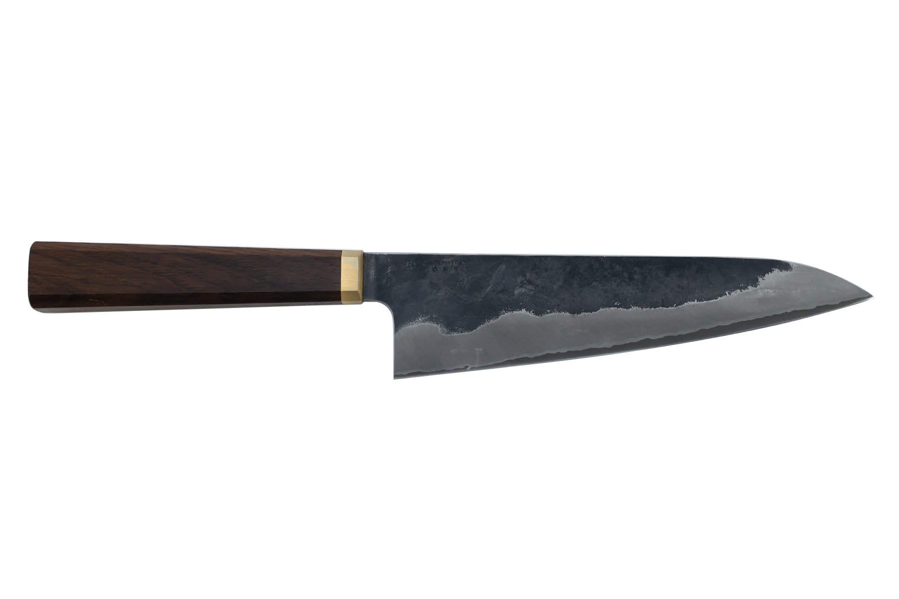 Couteau artisanal de cuisine Blenheim Forge - Funayuki Aogami