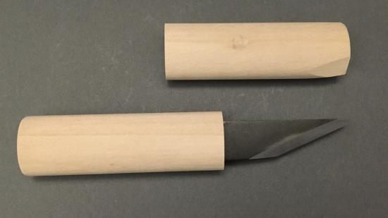 Couteau japonais kiridashi manche magnolia - droitier