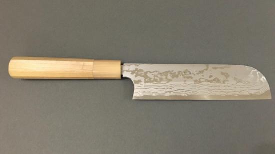 Couteau japonais artisanal Kitaoka Kama Usuba 17 cm