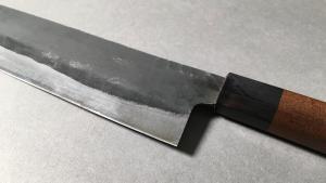 Couteau japonais artisanal de Yoshida Hamono - Nakiri 18 cm - Aogami