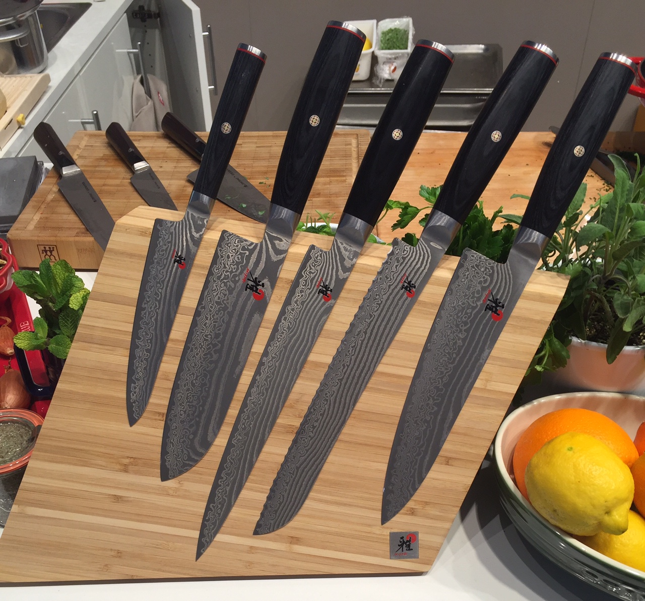 blocs de rangement pour couteaux japonais