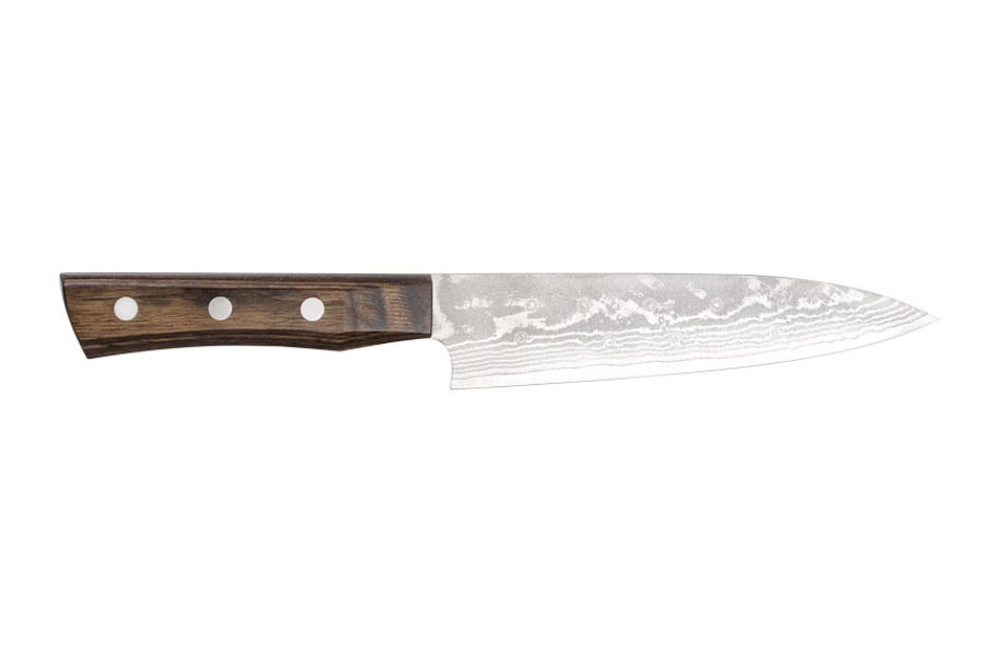 Couteau artisanal Shigeki Brownwood - Couteau petty 15,5 cm
