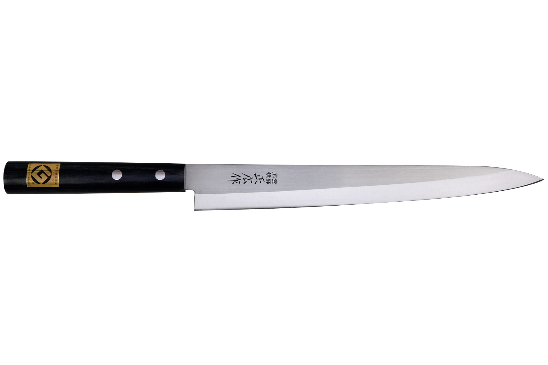 Couteau japonais Masahiro - Couteau à sushi yanagiba 24 cm pour droitier
