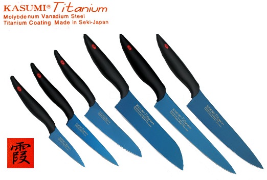 couteau japonais Kasumi gamme Titanium
