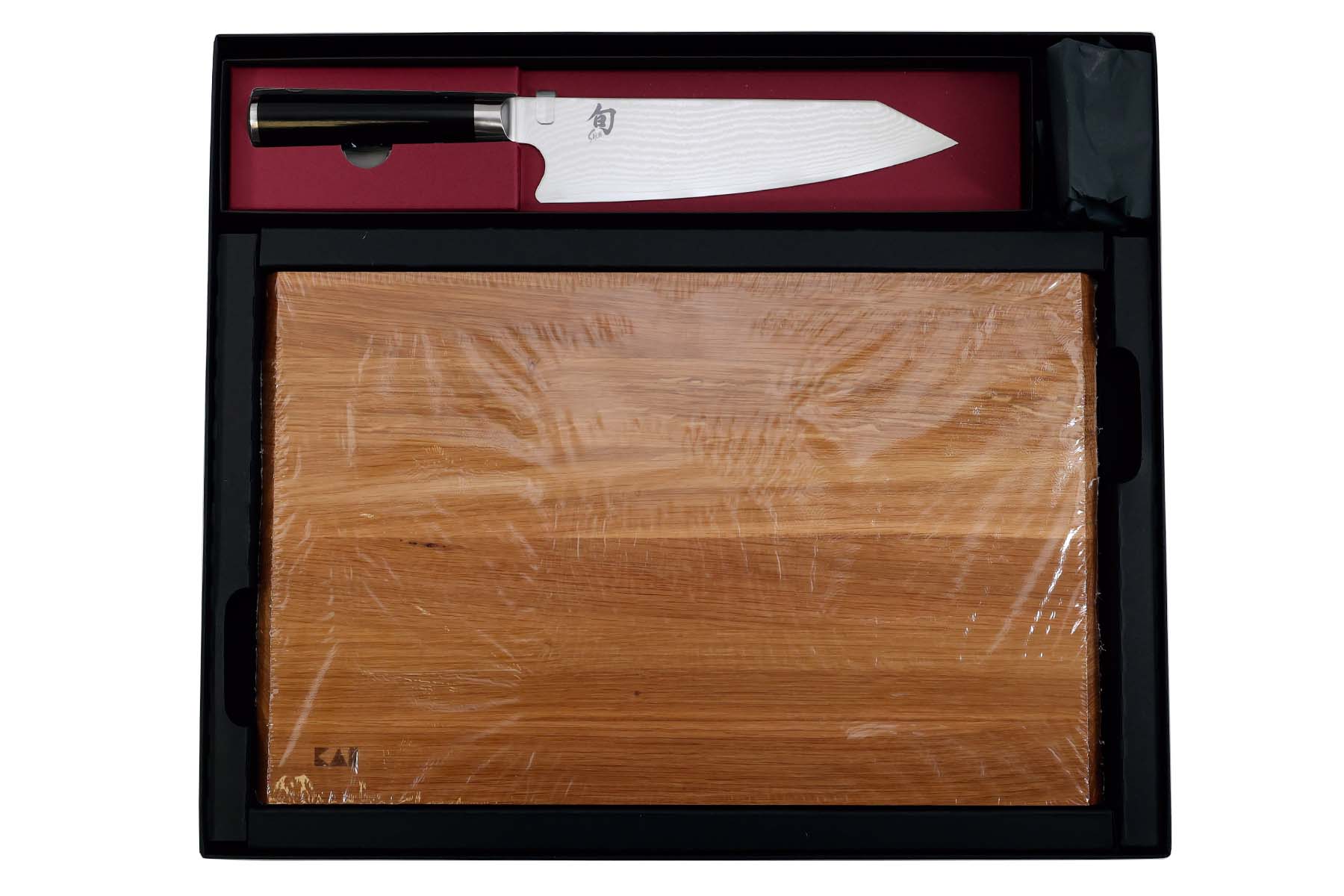Couteau japonais Kai Shun Classic kiritsuke 20 cm + planche à découper