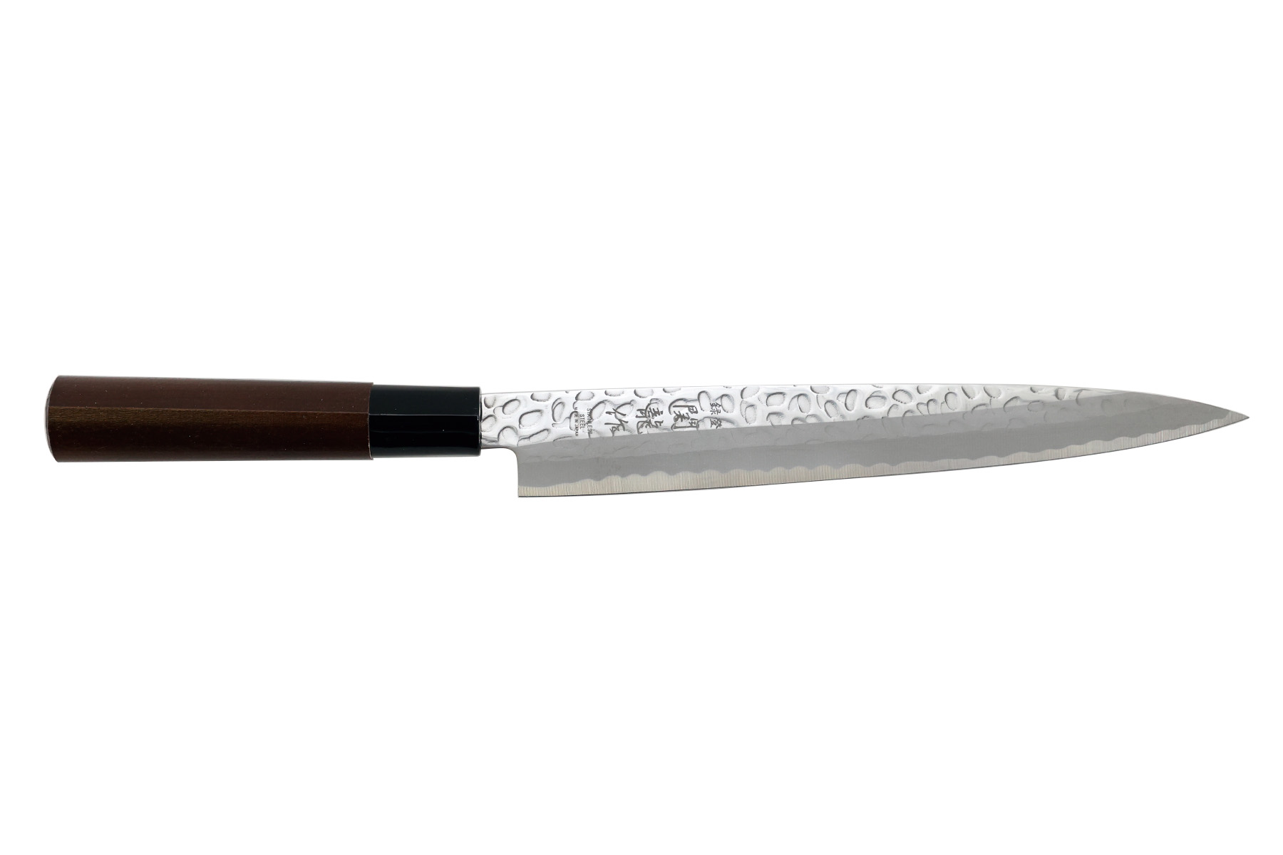 Couteau japonais Jaku Hammered - sashimi 21 cm