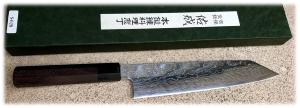 Couteau artisanal Sukenari kiritsuke 240 mm SG-2 Damas