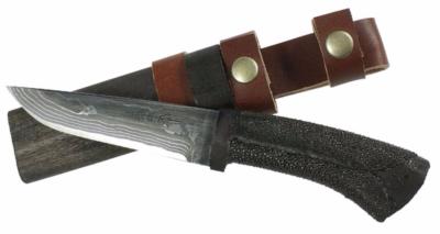 COUTEAU DE CHASSE JAPONAIS ARTISANAL "KAWA KURO"