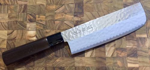 Couteaux de cuisine japonais Jaku Hammered