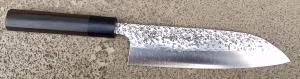 COUTEAU JAPONAIS ARTISANAL ECHIZEN SANTOKU 170 MM