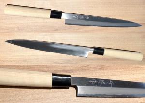 COUTEAU JAPONAIS ARTISANAL MORIKATSU - YANAGIBA 240 MM