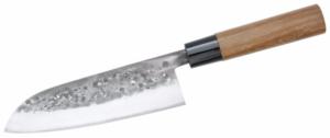 COUTEAU JAPONAIS TADAFUSA GAMME NASHIJI SANTOKU 16,5 CM