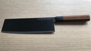 COUTEAU JAPONAIS ARTISANAL NAS DE SOSHUI TAKEDA - KIRITSUKE SMALL