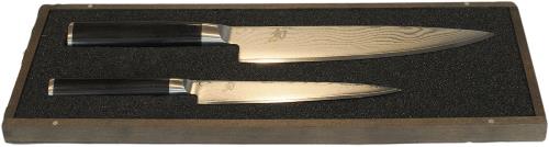 Coffret de 2 couteaux japonais Kai Shun Classic Damas (utilitaire-chef)