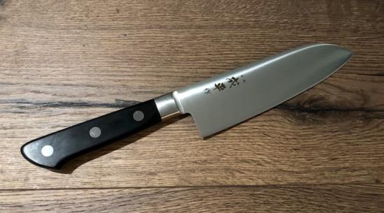 Couteau japonais Jaku Forgé - Santoku 17 cm