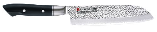 COUTEAU JAPONAIS SANTOKU 18 CM KASUMI HAMMERED