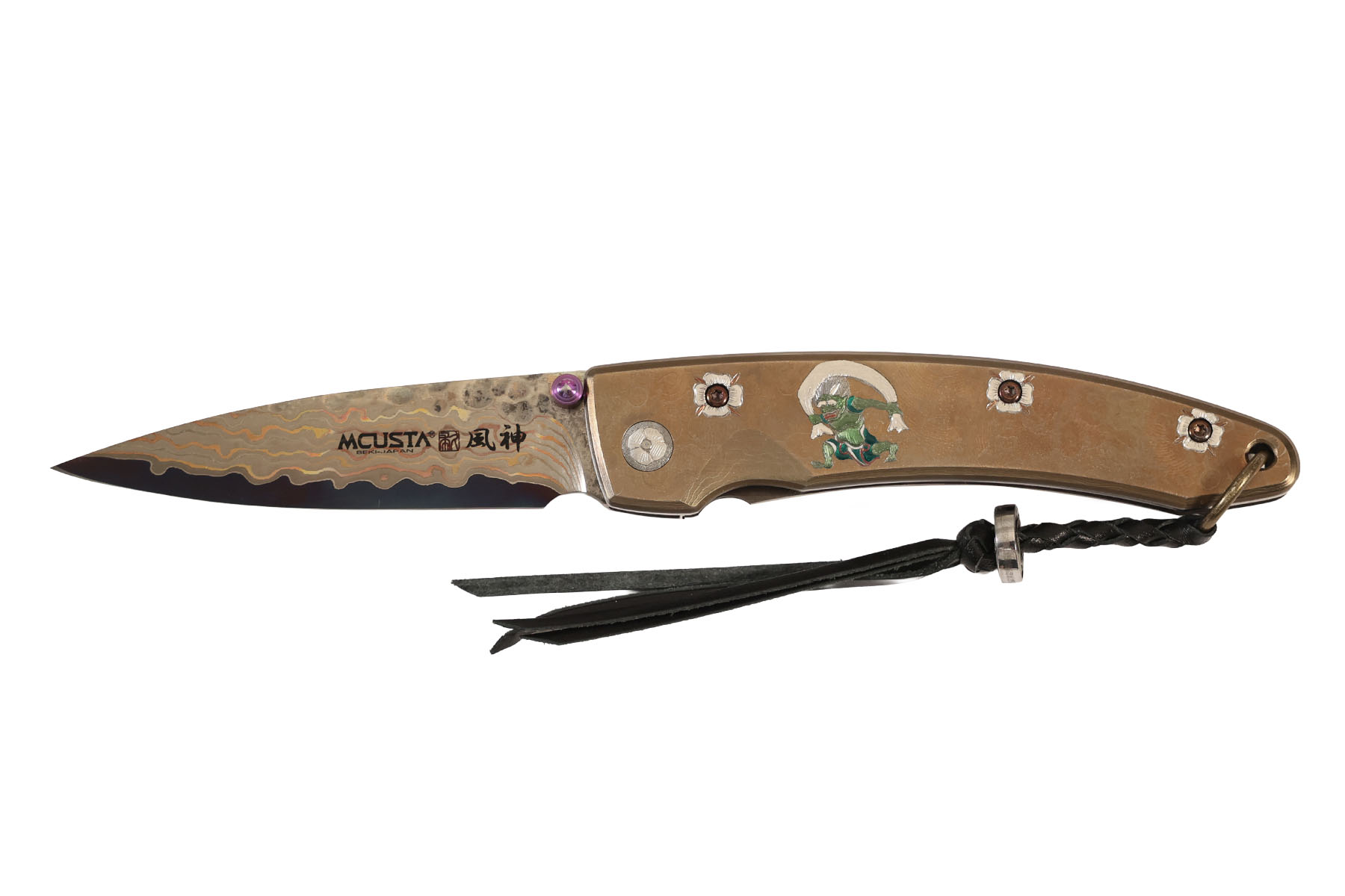 Couteau japonais Mcusta série limitée Fujin - MC0114RD-F