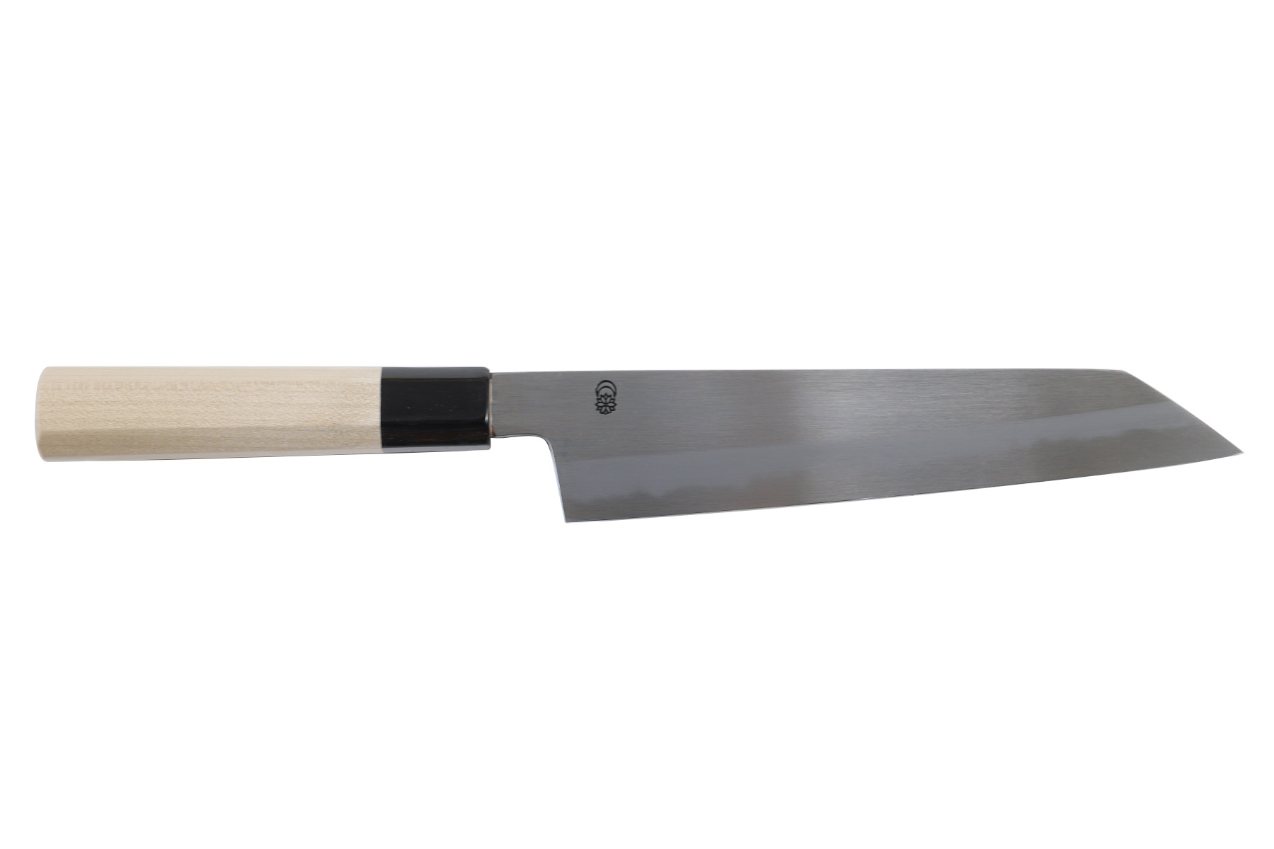 Couteau japonais artisanal Sakai Kikumori Kikuzuki Kasumi - Couteau kiri-gyuto 21 cm