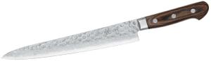 COUTEAU JAPONAIS ARTISANAL MUSAKICHI SUJIHIKI 240 MM - VG10 DAMAS