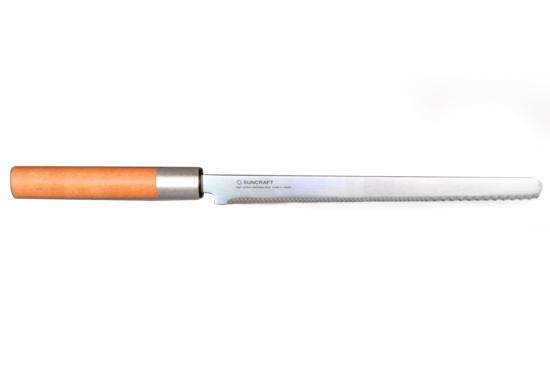 Couteau japonais Suncraft Senzo Wa - Couteau à pain 24 cm