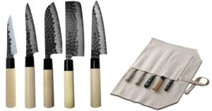 Offre sur gamme de couteaux japonais Tojiro Zen Hammered + Mallette de transport Tojiro