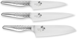 Set de 3 couteaux japonais Kai Seki Magoroku Shoso - Forme japonaise