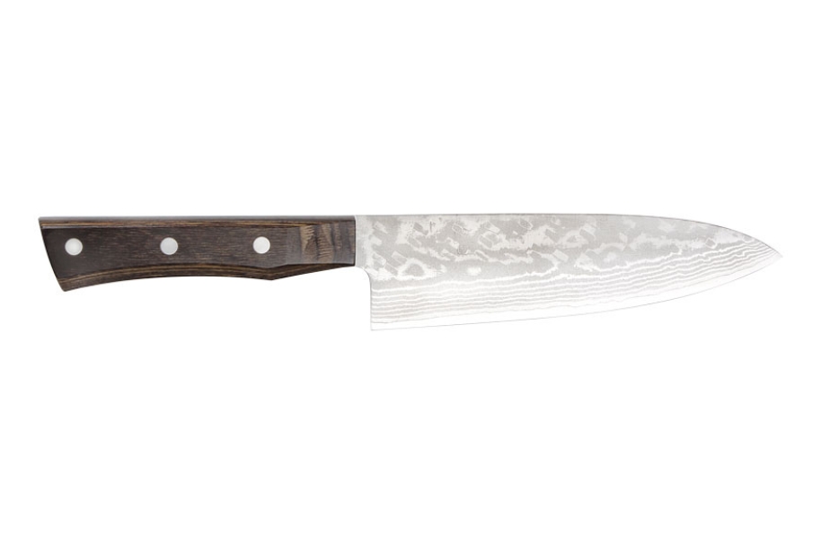 Couteau artisanal Shigeki Brownwood - Couteau gyuto 18,5 cm
