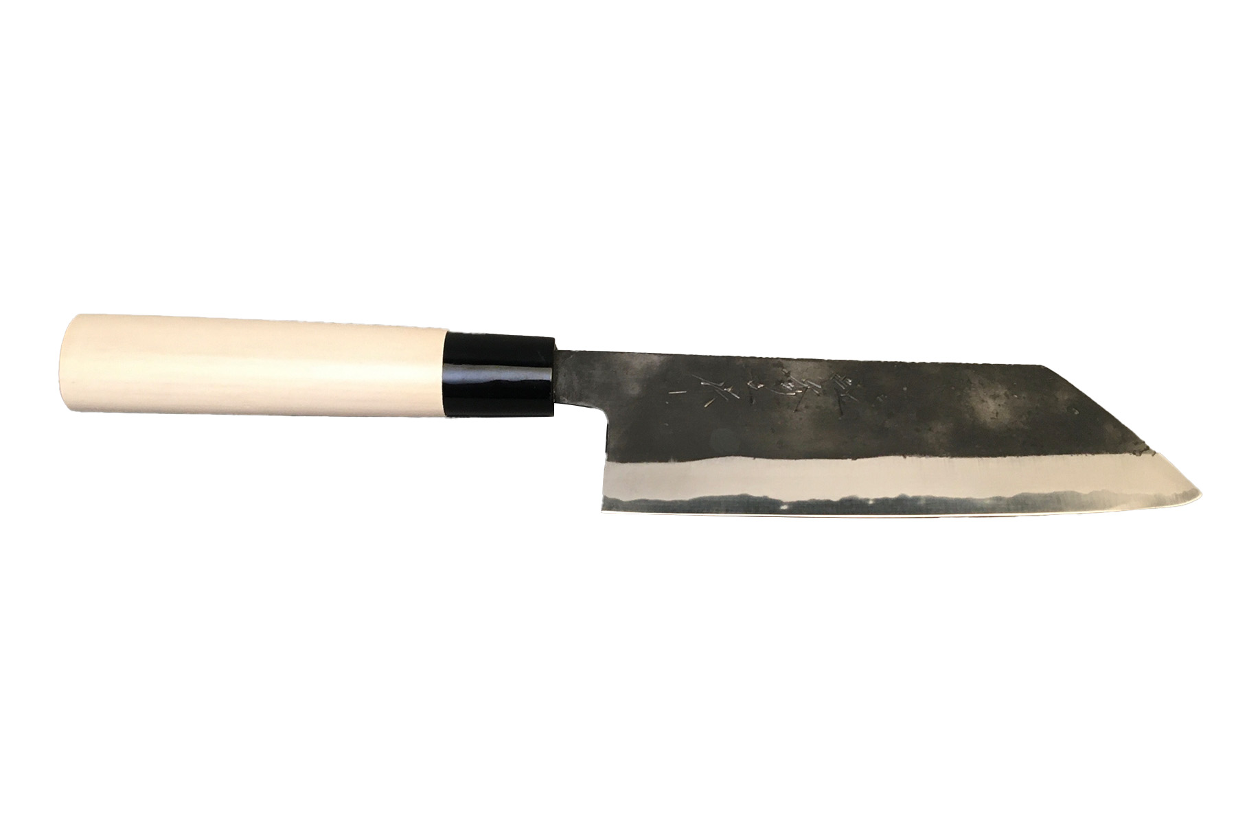 Couteau japonais Jaku Brut de forge - Couteau nakiri 16,5 cm