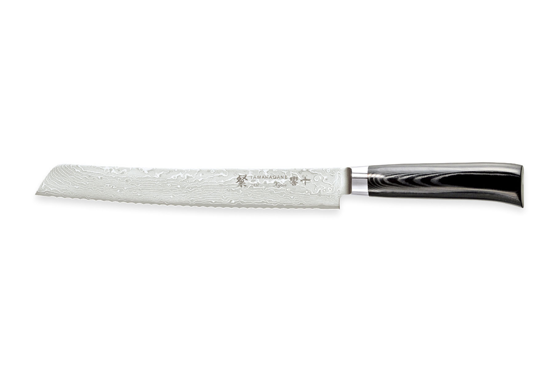 Couteau japonais Tamahagane Kyoto - Couteau à pain 23 cm