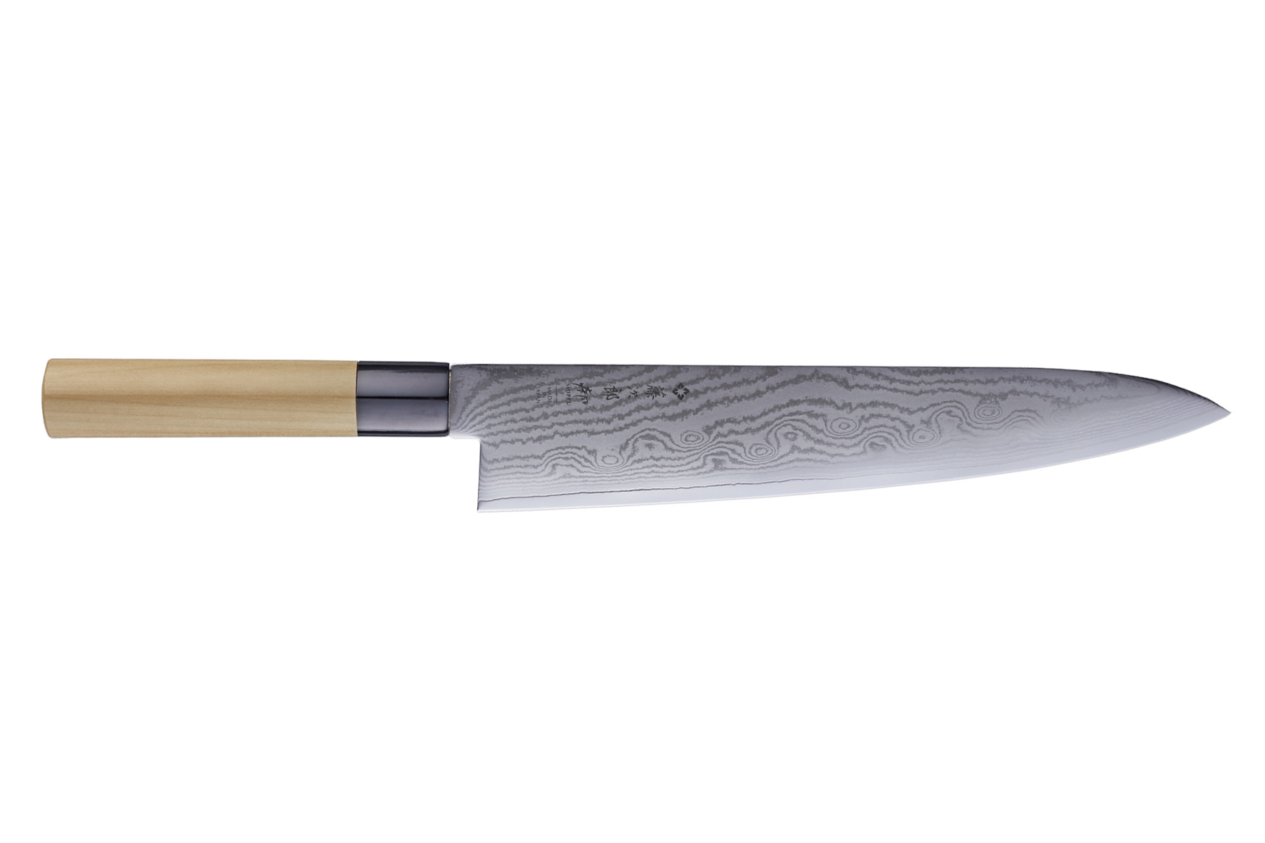 Couteau japonais Tojiro Shippu damas - Couteau de chef 27 cm