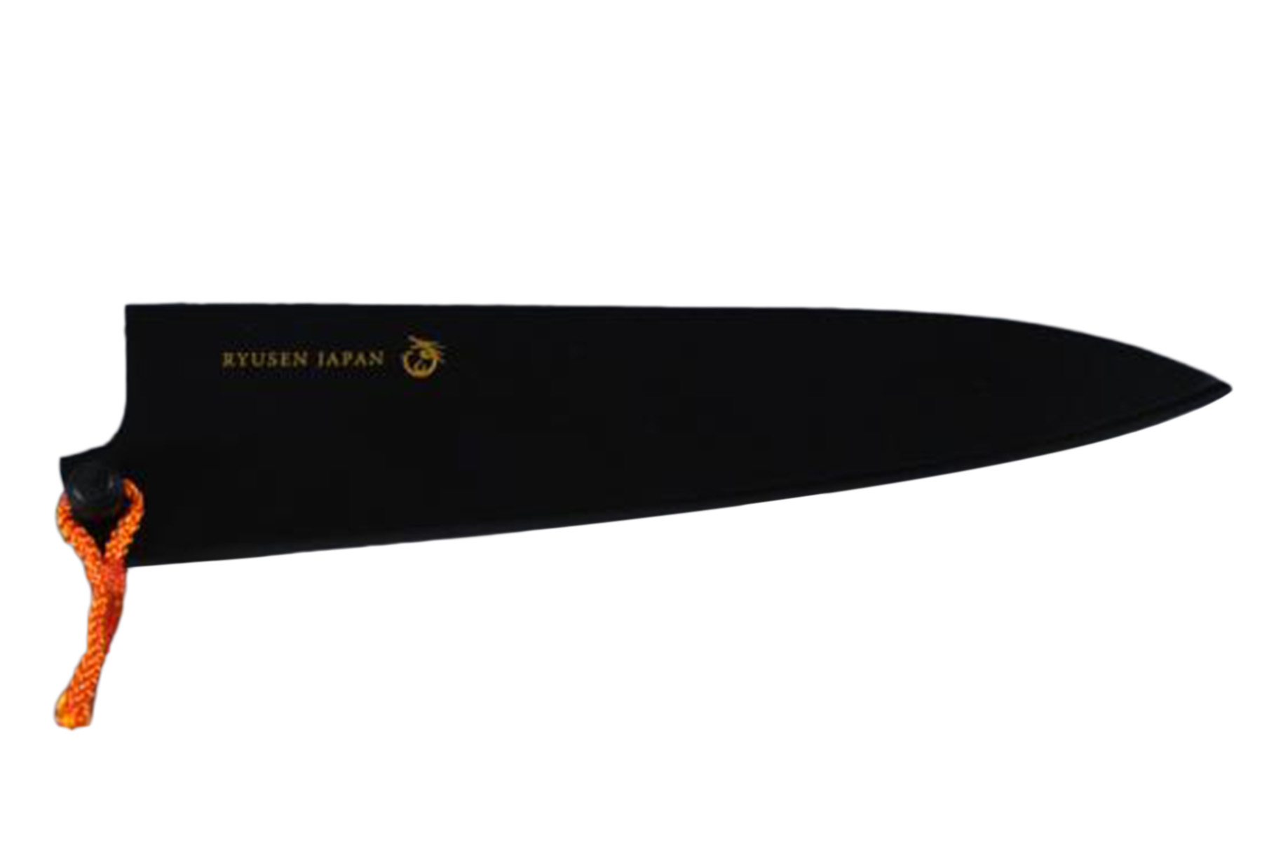 Saya Ryusen en bois noir pour couteau japonais gyuto 18 cm