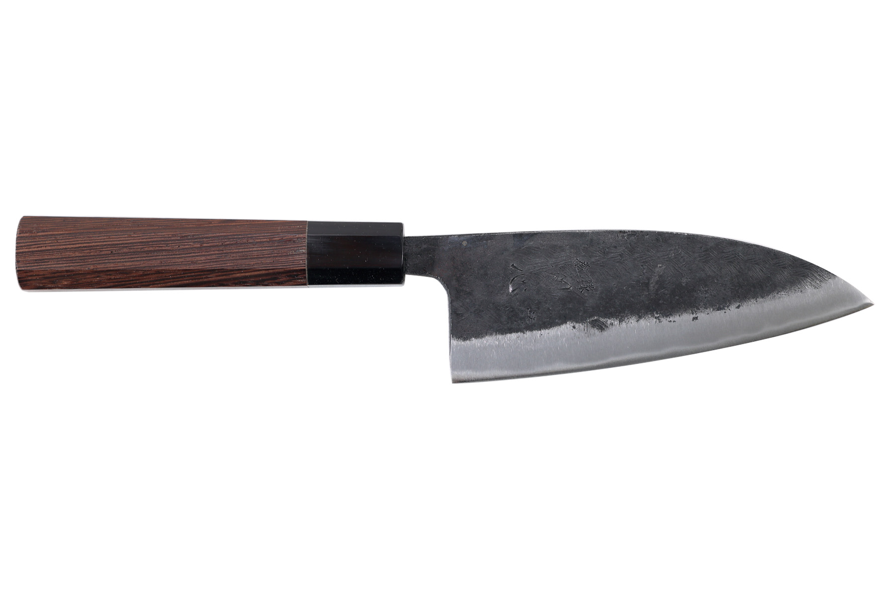 Couteau japonais de Hatsukokoro Kurokaze Blue2 - Couteau deba 16,5 cm