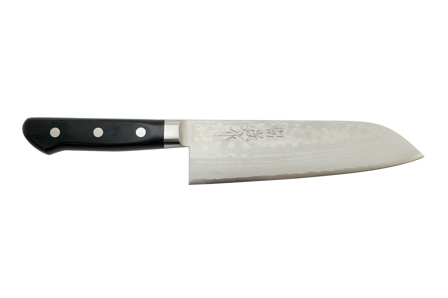 Couteau japonais artisanal Fugaku - santoku 16,5 cm