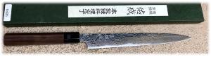 COUTEAU ARTISANAL JAPONAIS SUKENARI - PETTY 165 MM SG-2 DAMAS