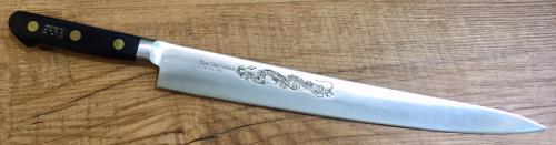 Couteau japonais Misono Sujihiki 33 cm acier au carbone suedois