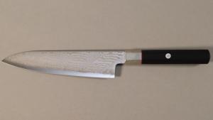 COUTEAU JAPONAIS MCUSTA SPLASH HYBRID ZANMAI DAMAS - GYUTO 18 CM