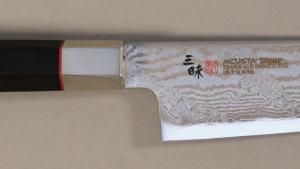 COUTEAU JAPONAIS MCUSTA SPLASH HYBRID ZANMAI DAMAS - GYUTO 18 CM