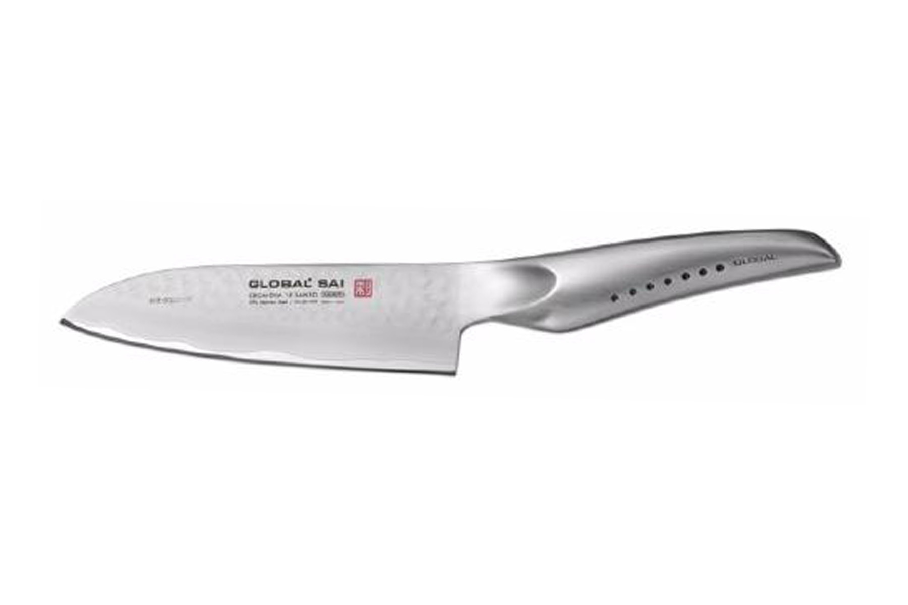 Couteau japonais Global Sai - Santoku 13,5 cm