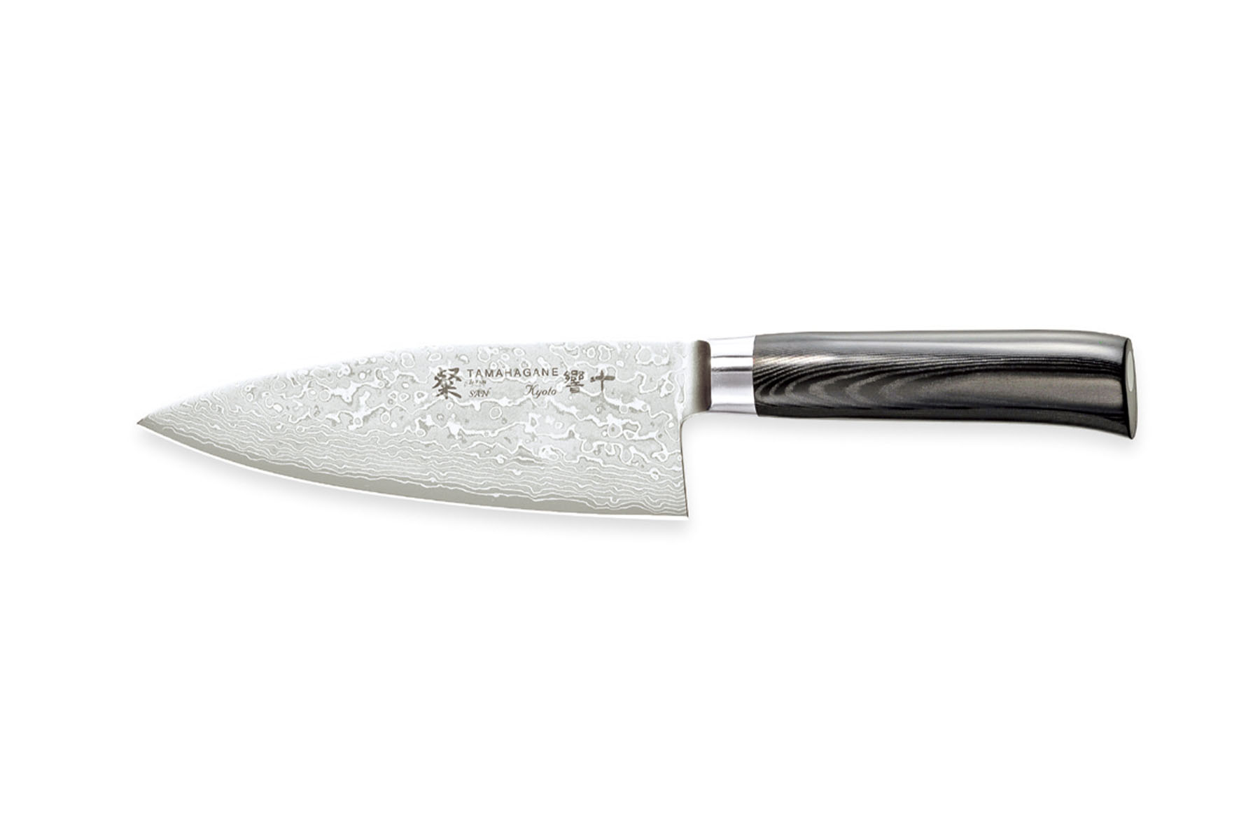 Couteau japonais Tamahagane Kyoto - Couteau deba 17 cm