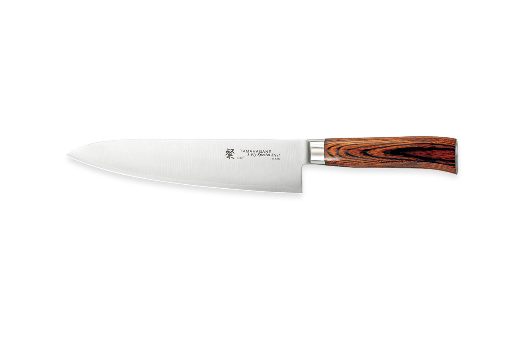 Couteau japonais Tamahagane San - Couteau de chef 21 cm