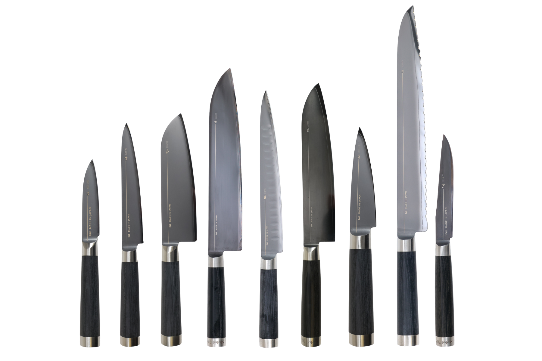 Offre sur gamme de couteaux japonais Kai Michel Bras - 9 couteaux