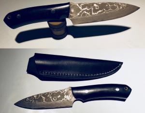 Couteau fixe japonais artisanal "Saji" - VG10