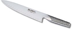 Couteau japonais Global g-series - Couteau de chef alvéolé 20 cm G77
