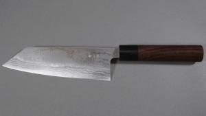 Couteau japonais Kane Tsune Aogami n°2 damas - Couteau kiritsuke 17 cm