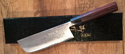 COUTEAU JAPONAIS SAKAI TAKAYUKI NAKIRI 165 MM