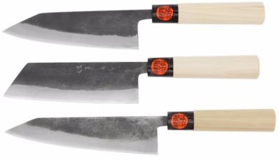 Offre sur gamme de couteaux japonais Jaku Brut de forge