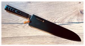 Saya bois noir Ryusen pour couteau gyuto/chef 24 cm