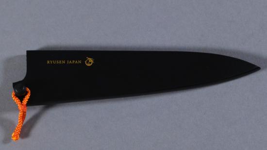 Saya bois noir Ryusen pour couteau gyuto/chef 18 cm